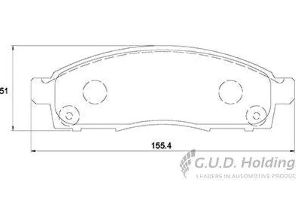 Brake-Pads-Front-Nissan-Nv200-1.51.6-13-SAFELINE-D4096S-SET-LH-RH-Wheel