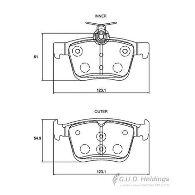 Brake-Pads-Rear-Audi-A3-12-Q2-16-Tt-14-A1-Sportback-19-Vw-Arteon-17-Golf-7-13-PassatT-RocTiguanCaddy-SAFELINE-D4089S-SET-LH-RH-Wheel