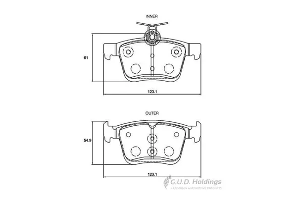 Brake-Pads-Rear-Audi-A3-12-Q2-16-Tt-14-A1-Sportback-19-Vw-Arteon-17-Golf-7-13-PassatT-RocTiguanCaddy-SAFELINE-D4089S-SET-LH-RH-Wheel