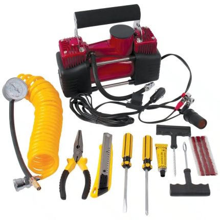 Tyre compressor complete kit