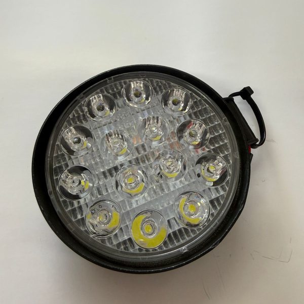 Power: 42W Operating Voltage: 10-30V DC LEDs: 14 pieces of high-intensity Epsitar LEDs Color Temperature: 6000K (Pure White) Waterproof Rate: IP 67 or IP 68